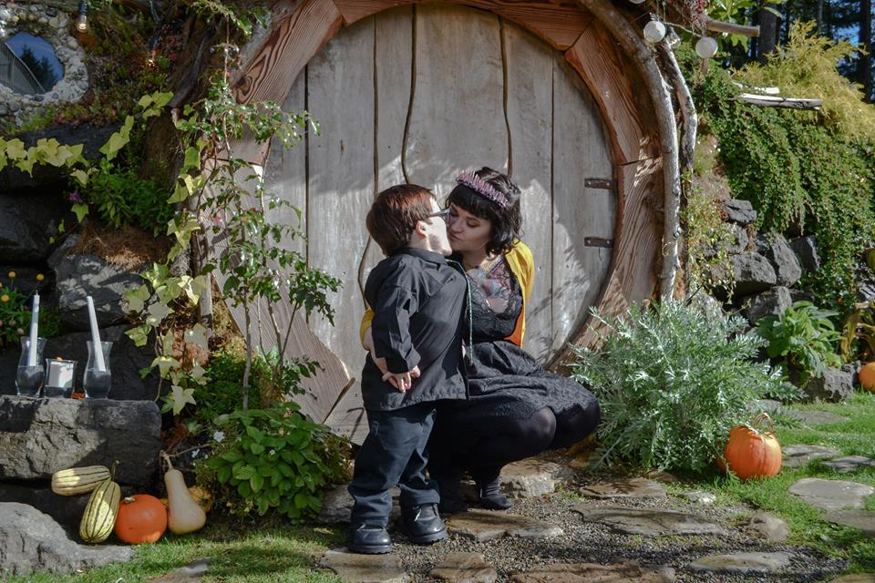  They decided on a Hobbit house for their venue