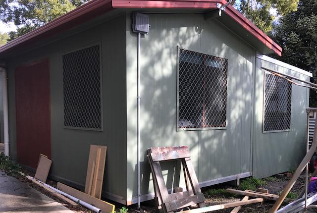  The mum-of-two built her own tiny home in her grandad's back garden