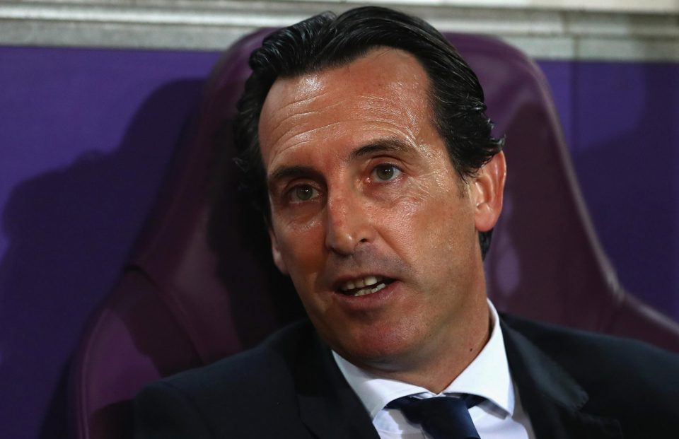  PSG chief Unai Emery is willing to offload the midfielder