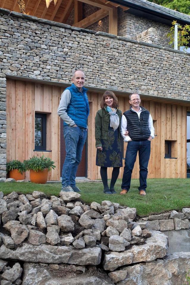 The couple shared their experiences with Kevin McCloud on Grand Designs 