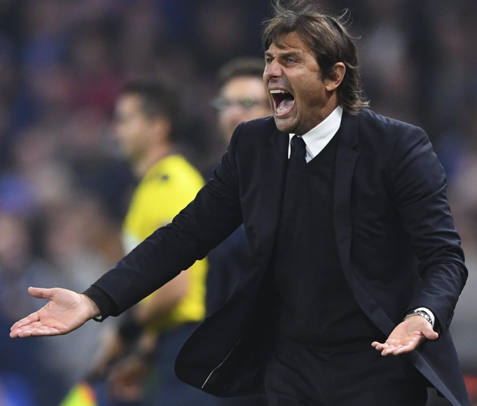  Antonio Conte is under pressure after losing three matches this season