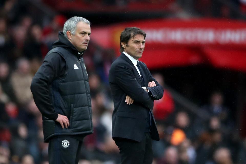  Mourinho has played down a war of words with Antonio Conte