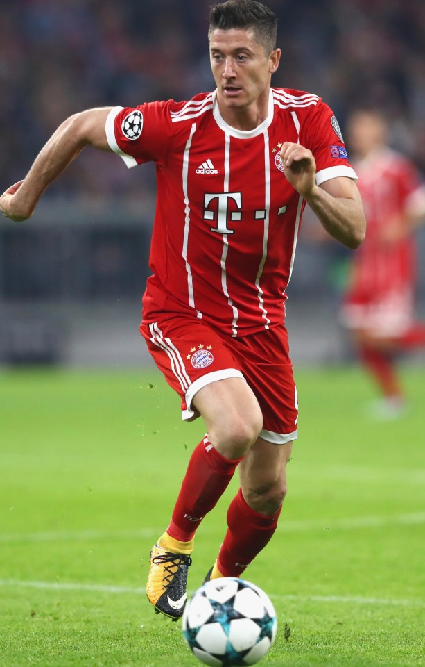 Robert Lewandowski is believed to want to play for Real Madrid one day