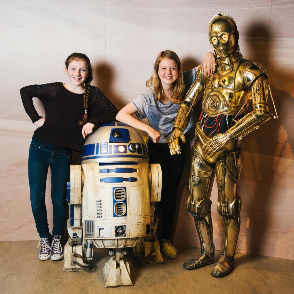  There's plenty of Star Wars memorabilia and characters at Madame Tussauds