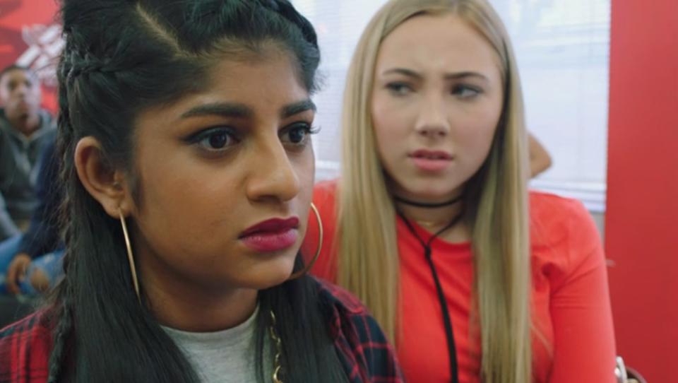  In the controversial scene, Peri Lomax encouraged pal Yasmine Maalik to 'cut herself' – which left some viewers horrified