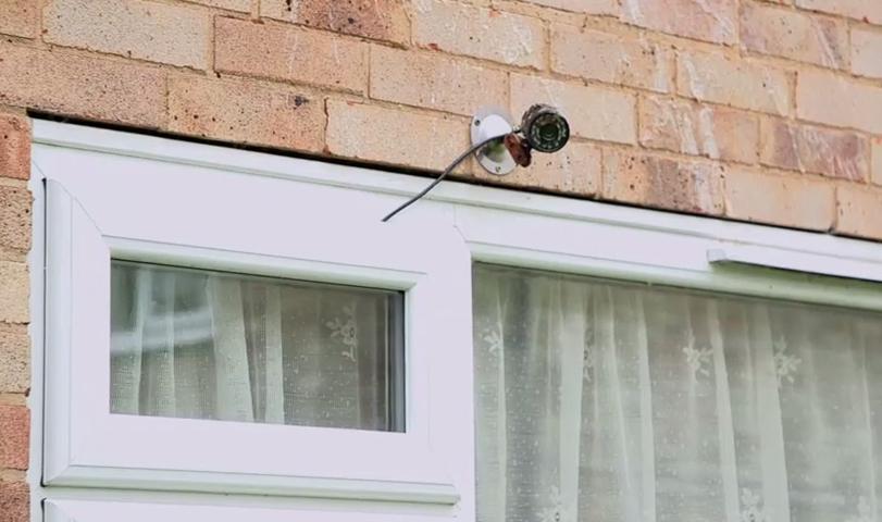  The pair installed CCTV cameras in a bid to deter people from partying on their property