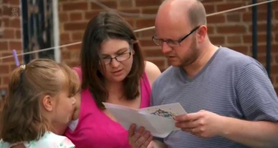  Matt left Andy and Kim a note explaining what he had learned from the lifestyle swap