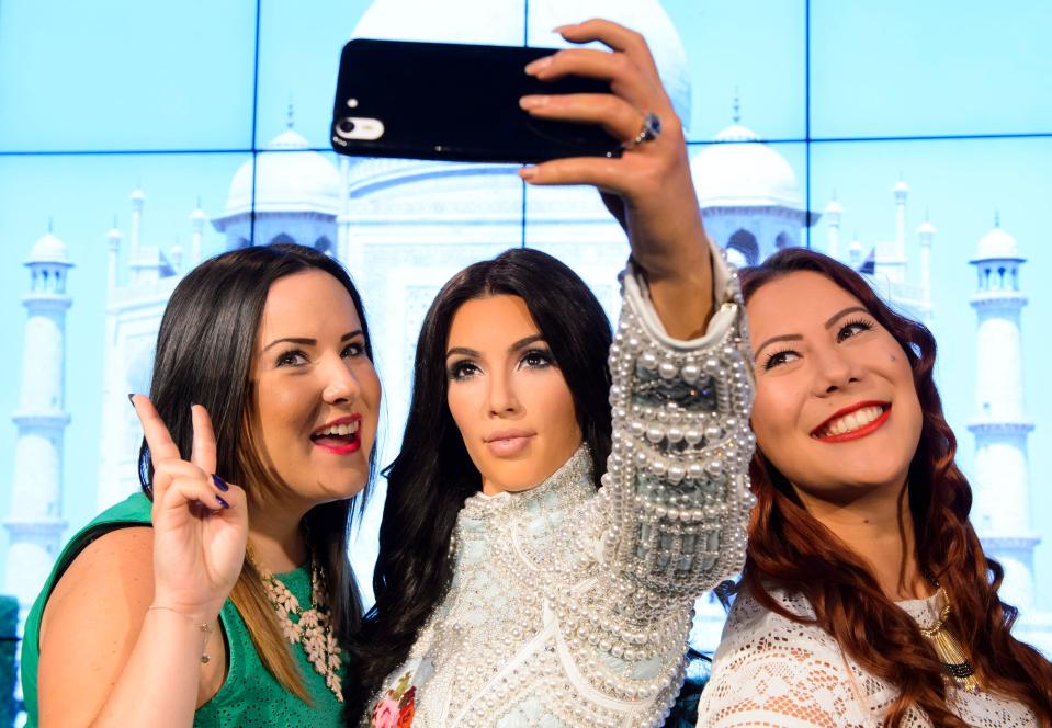  Strike a pose with Queen of selfies Kim Kardashian and have fun at Madame Tussauds