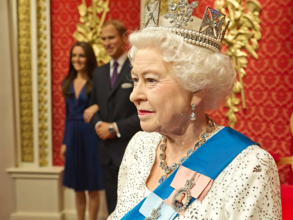  The Royal Family are also in attendance at Madame Tussauds