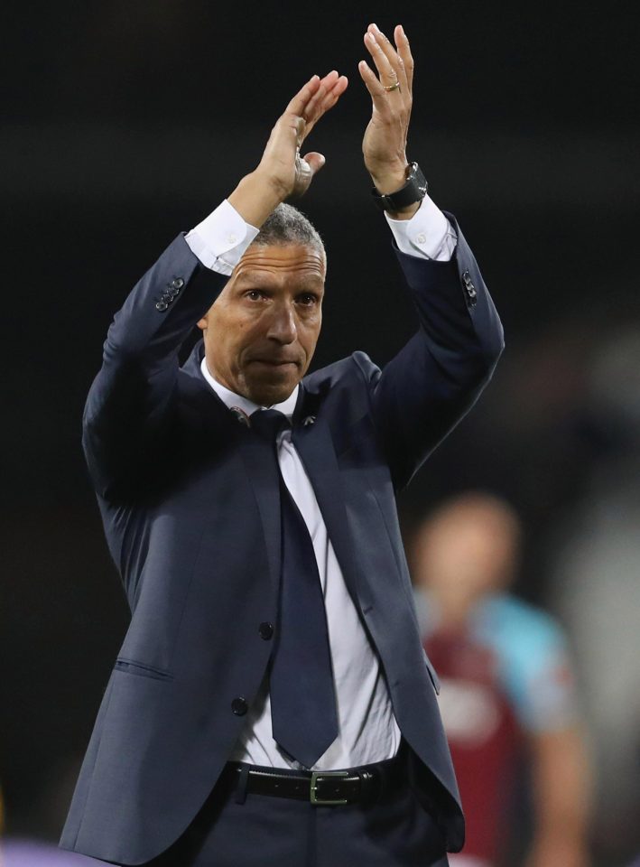  Chris Hughton wants to add another defender to his squad