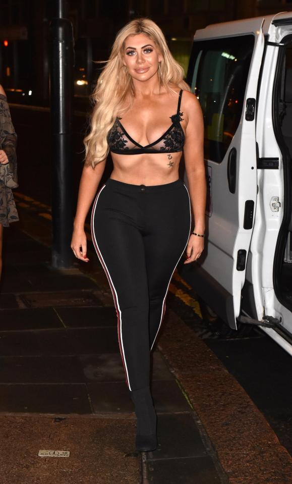  The Geordie Shore star oozed confidence as she hit the Toon with her castmates