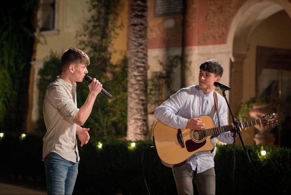  Sean and Conor Price performed Pink's What About Us