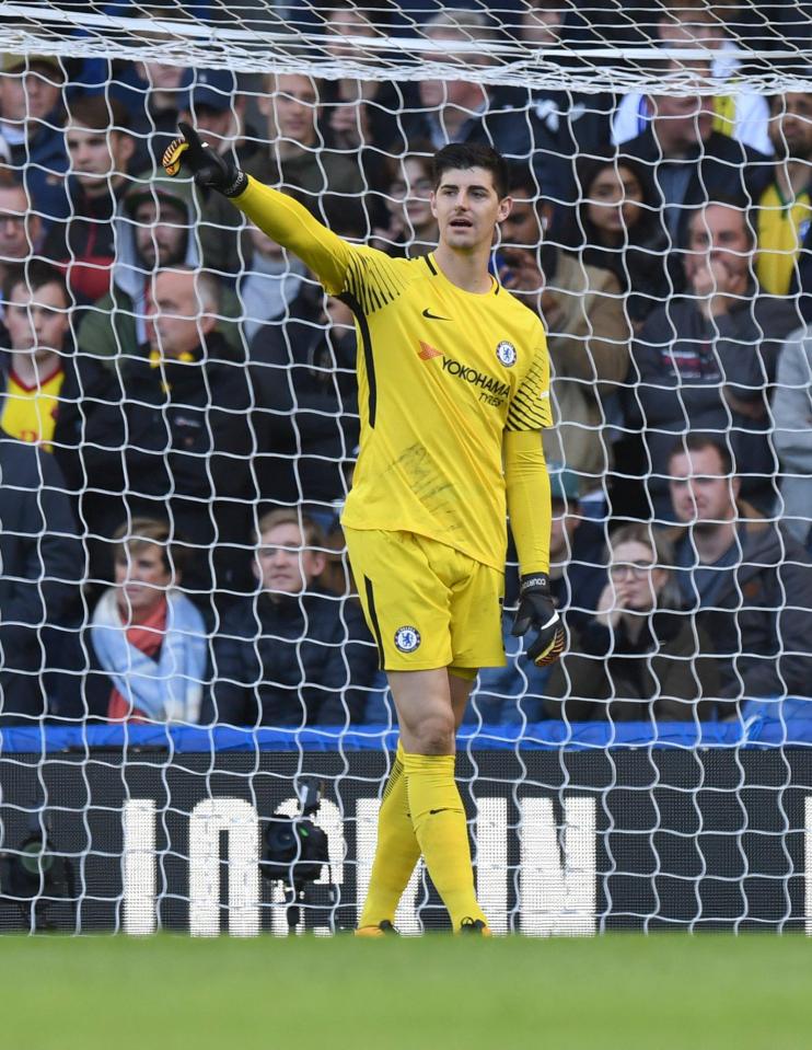  Thibaut Courtois is adamant the club are not suffering similar problems under Conte