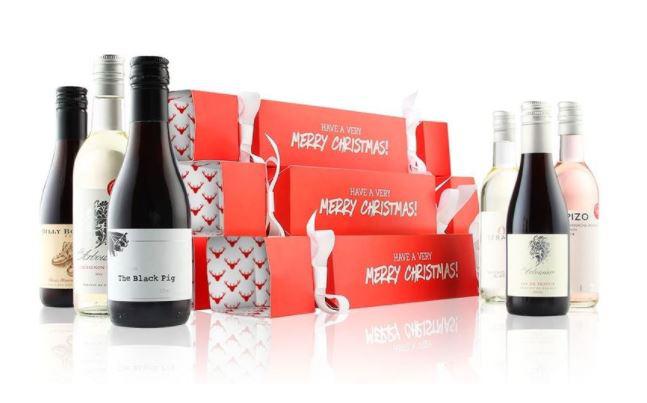  Wine lovers can also get a range of plonk with their crackers