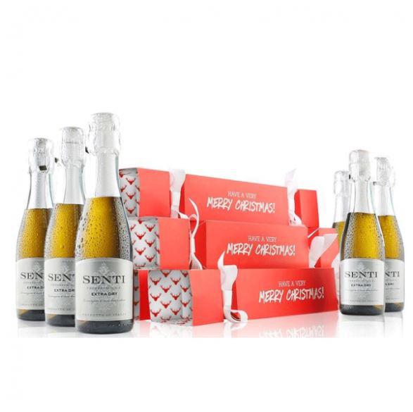  The Prosecco crackers deliver a 200ml bottle with every bang