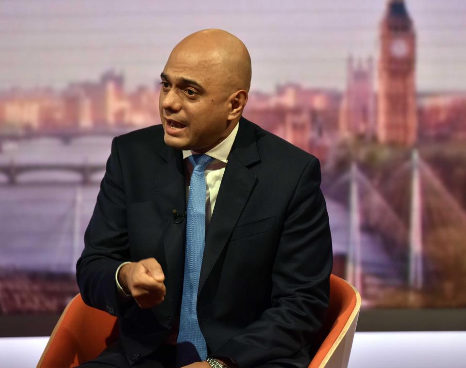  Sajid Javid wants Philip Hammond to borrow £50billion so ministers can commission the housing project