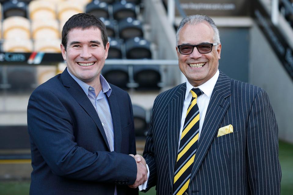  Burton Chairman Ben Robinson is still behind Clough for now