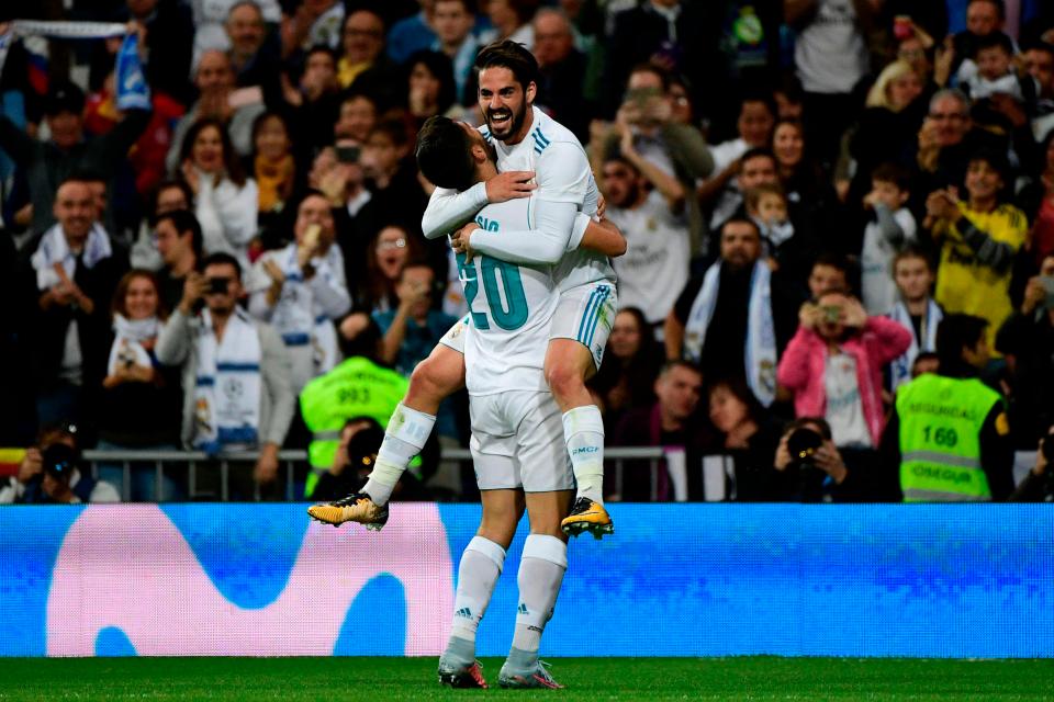  Isco and Asensio connected for a beautiful second goal