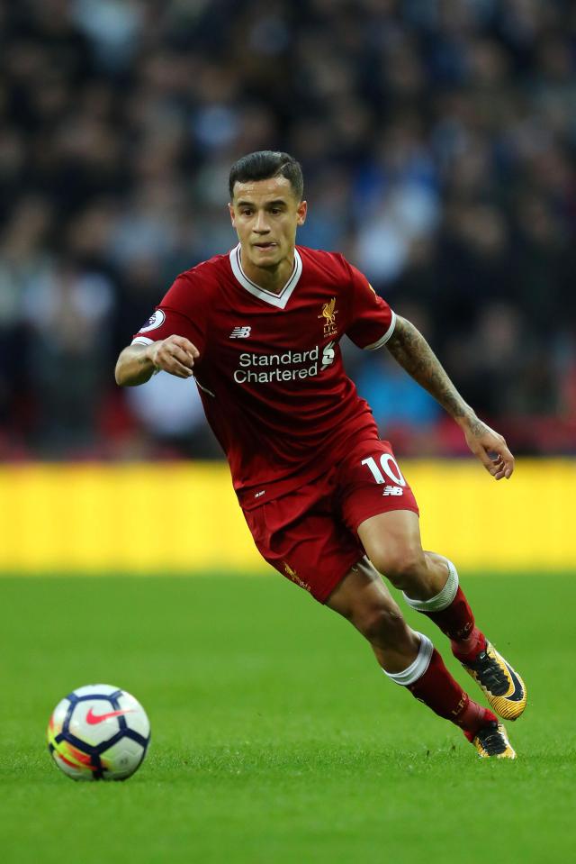  Philippe Coutinho has been ruled out of Liverpool's clash with Huddersfield