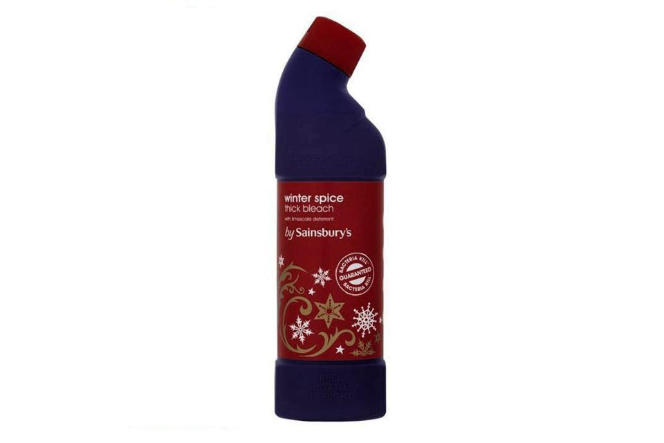  Sainsbury's has started selling its Christmas bleach ahead of the festive season