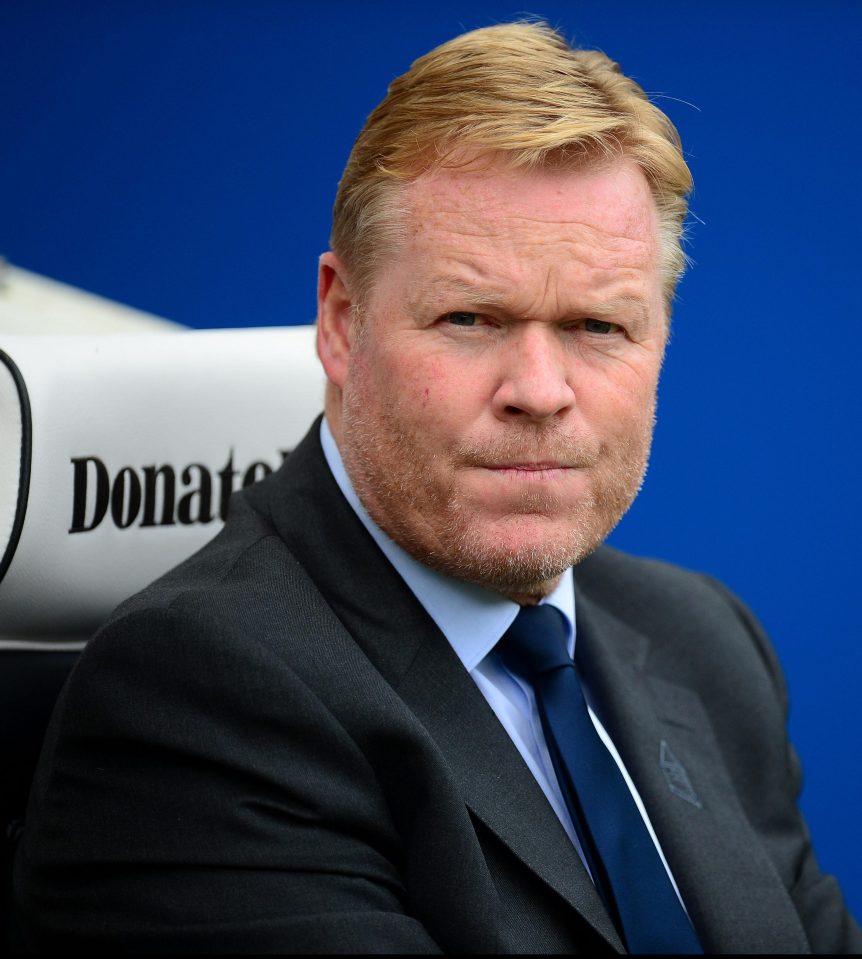  Ronald Koeman spent £140million on new players in the summer