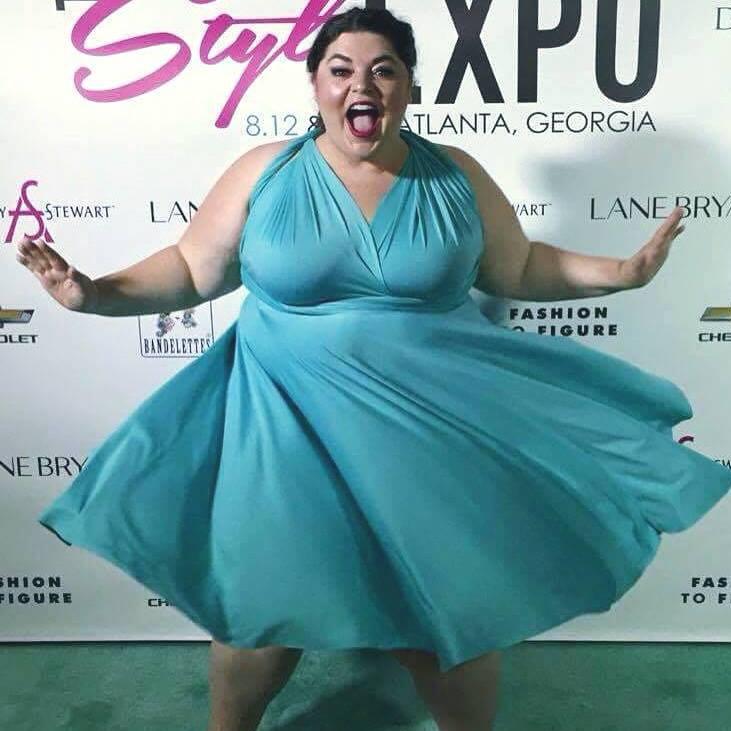  The plus size blogger claims that she was much more popular with the opposite sex when she was heavier