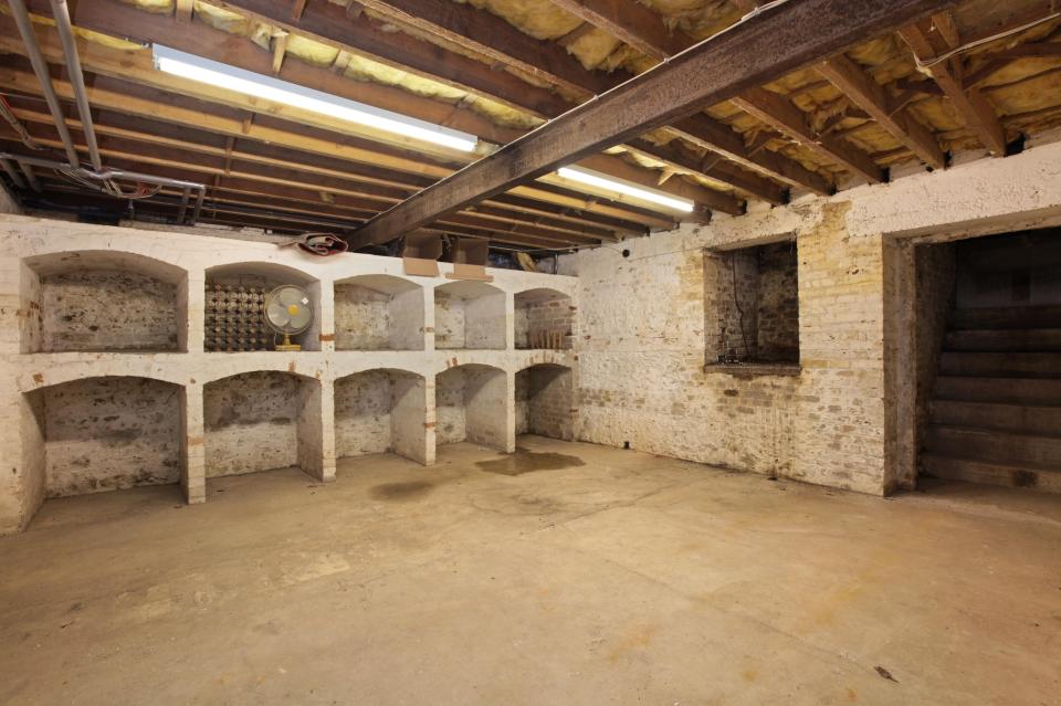  The mansion includes a spacious wine cellar