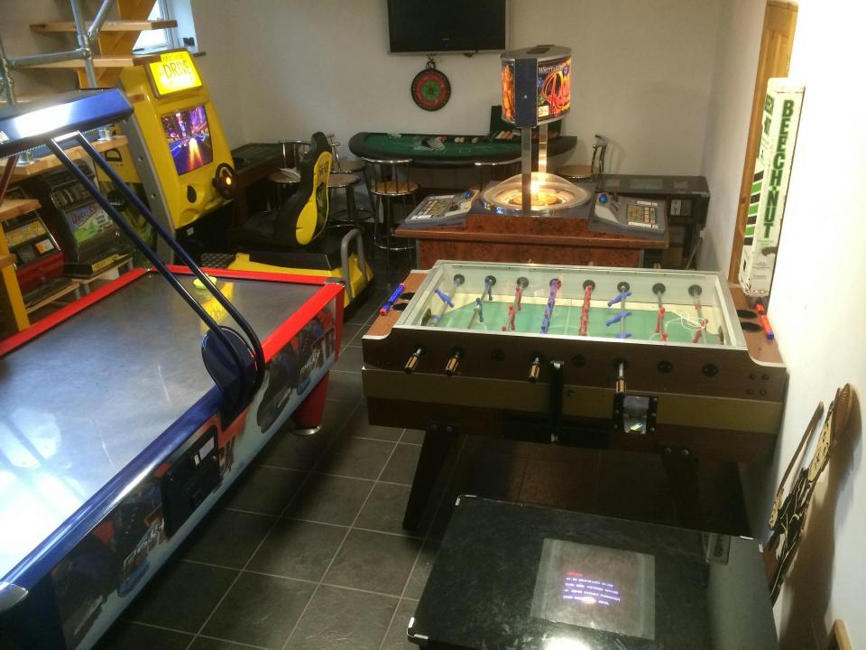  Simon Randall has a vast collection of arcade classics