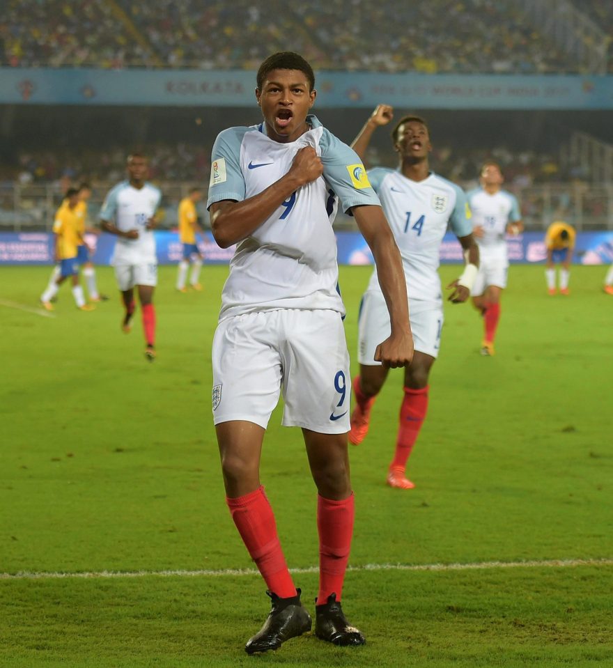  Brewster restored the lead before half time and claimed the matchball with his third in the second half