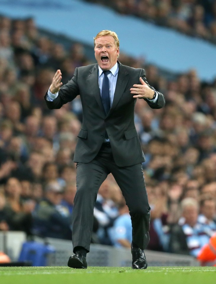 Ronaldo Koeman was sacked after a disastrous start to the season