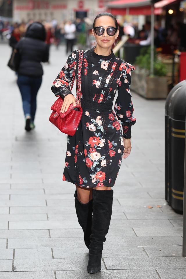  Myleene recently performed the harp for Prince Charles at Classic FM’s 25th birthday