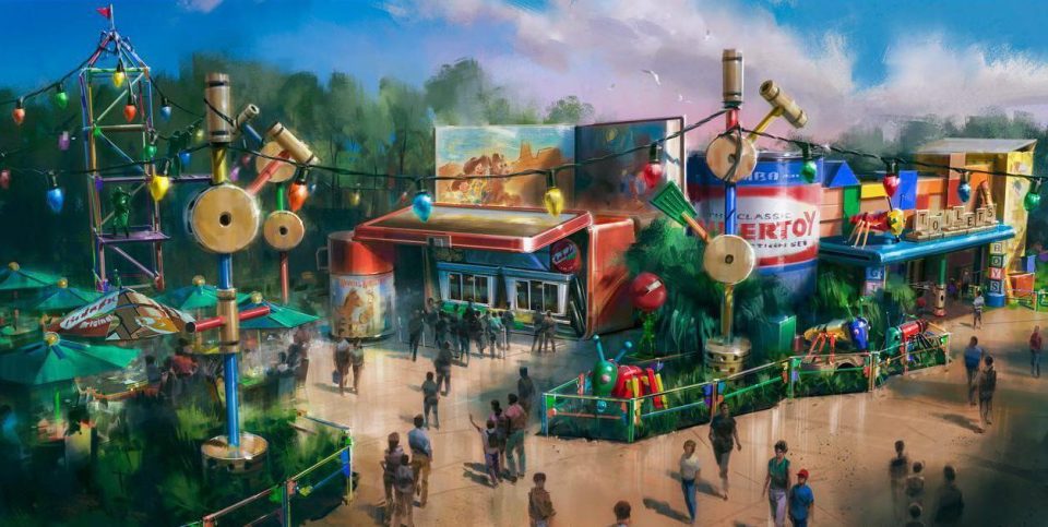  Disney have provided a first look at Woody’s Lunch Box in their new Toy Story Land