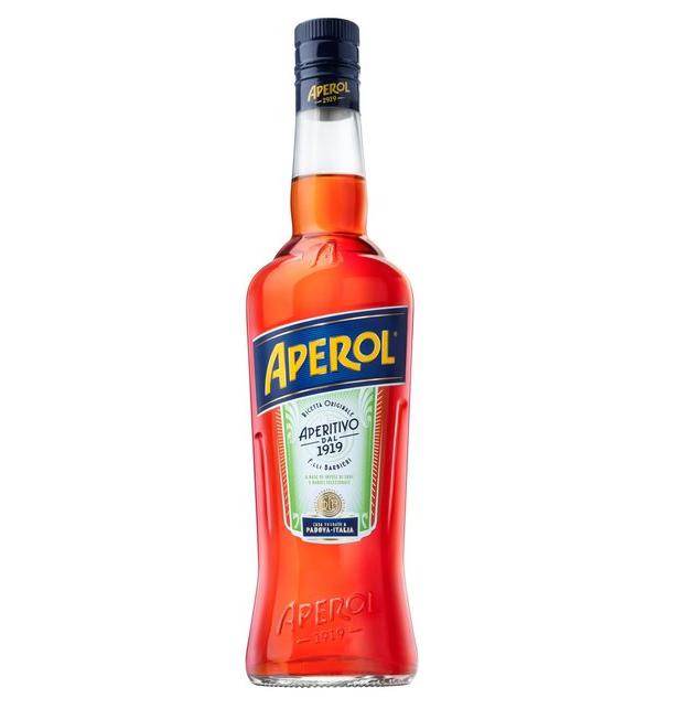  A 700ml bottle of Aperol, now £12.62, was £15, in Morrisons