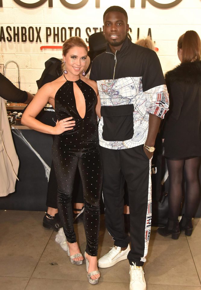  Gabby Allen has hinted her boyfriend Marcel Somerville is furious about being cut out from the credits on Chris Hughes and Kem Cetinay's single, Little Bit Leave It.