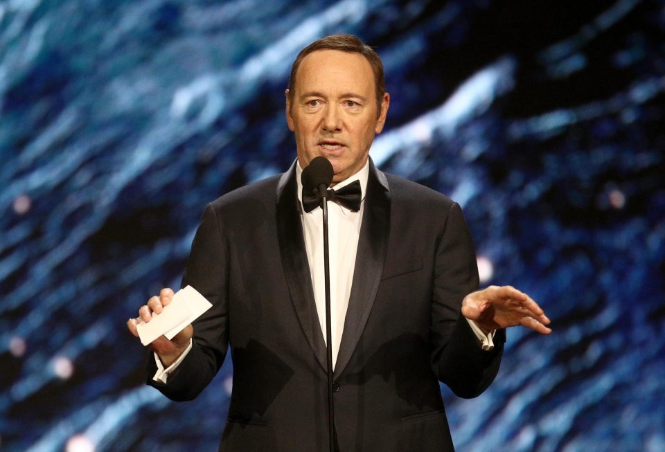  The actress also attacked Kevin Spacey after sex assault claims against him