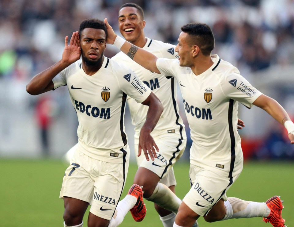 Thomas Lemar scored a stunning solo goal as a scout from Arsenal looked on