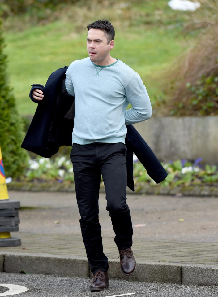  Bruno Langley, pictured on Corrie, is understood to have been among cast members at the club