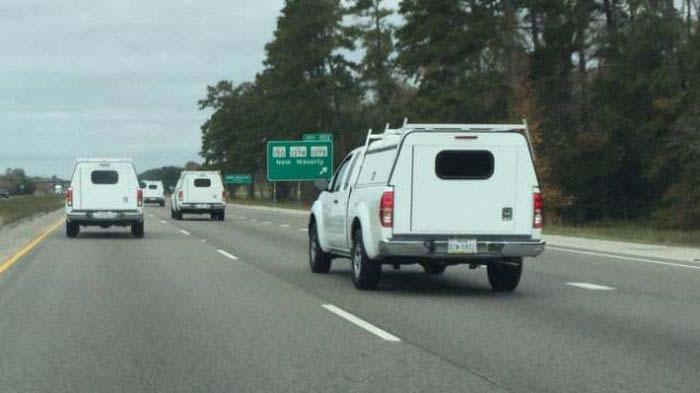  These white van men seem to be driving from the same glitch... or maybe it's just coincidence?