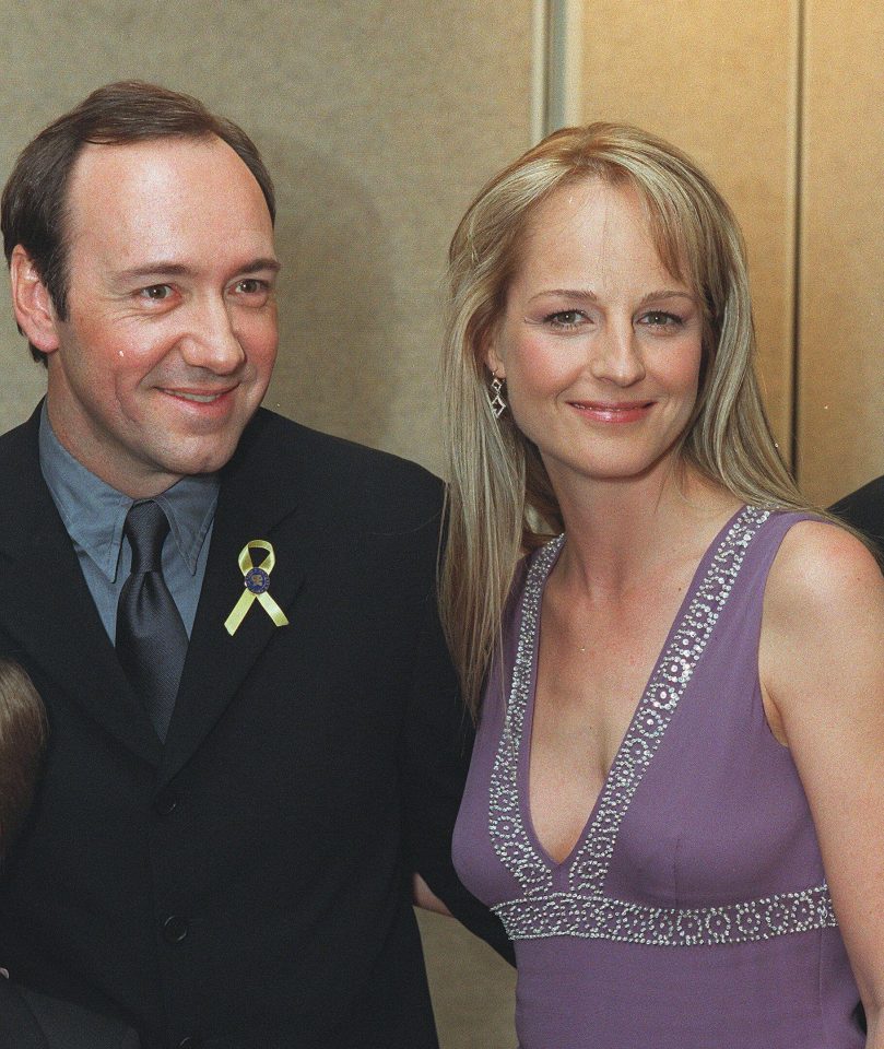  Helen Hunt is another actress Spacey is thought to have dated