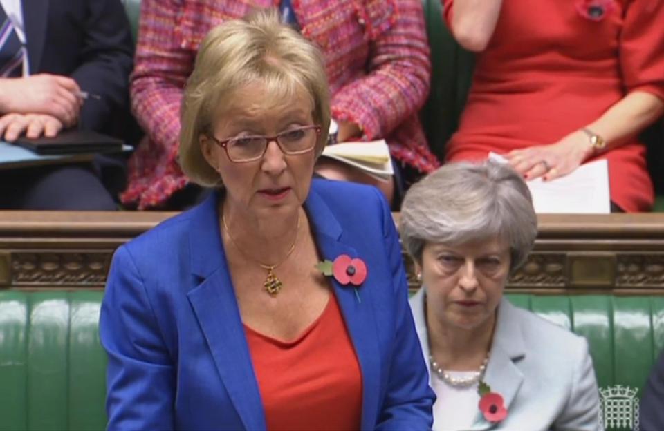  Andrea Leadsom is now pushing for extra support for anyone suffering harassment