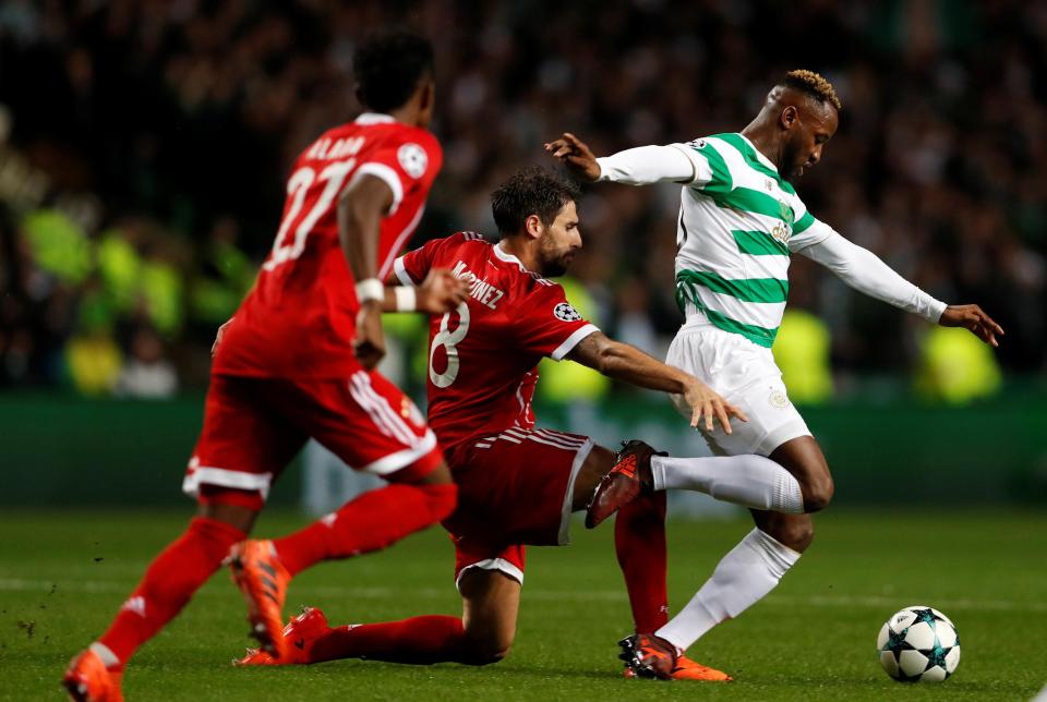  Moussa Dembele created a decent chance for himself in the first half