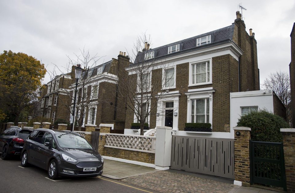  Home of Simon Cowell, London, Britain