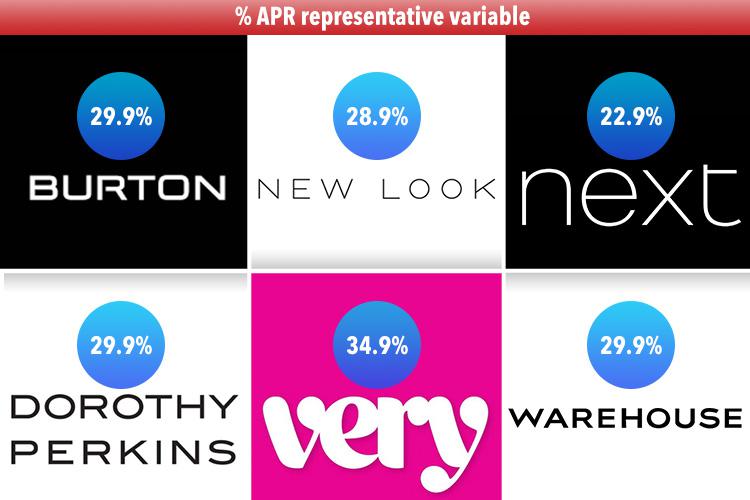 Although retailers entice you with discounts if you sign up to their store cards, they also charge seriously high interest rates