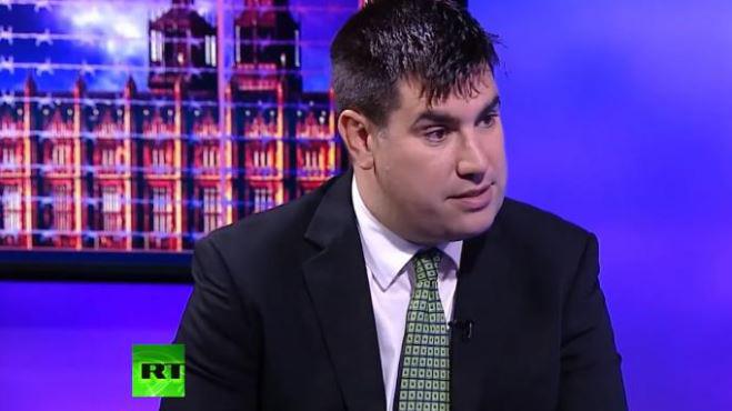  Richard Burgon is one of many Labour MPs to have appeared on state-run Russia Today several times