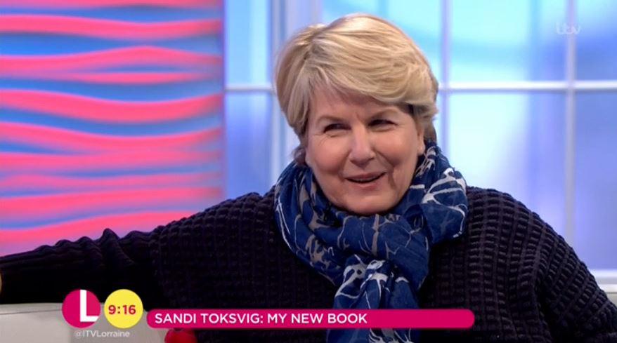  Sandi Toksvig was also on to discuss last night's Bake Off