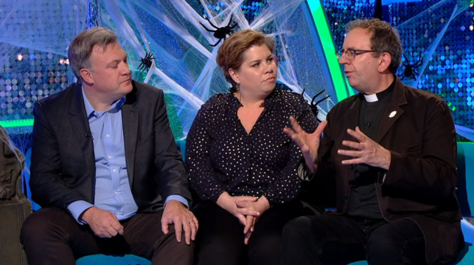  Ed, Katy Brand and Rev Richard Coles had been praising Debbie’s dance skills on It Takes Two