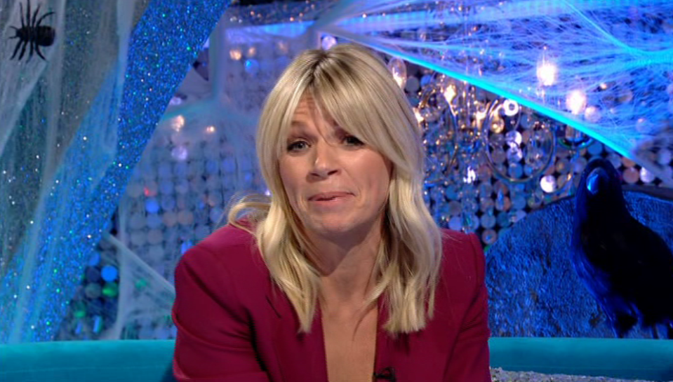  Zoe Ball couldn't believe her ears