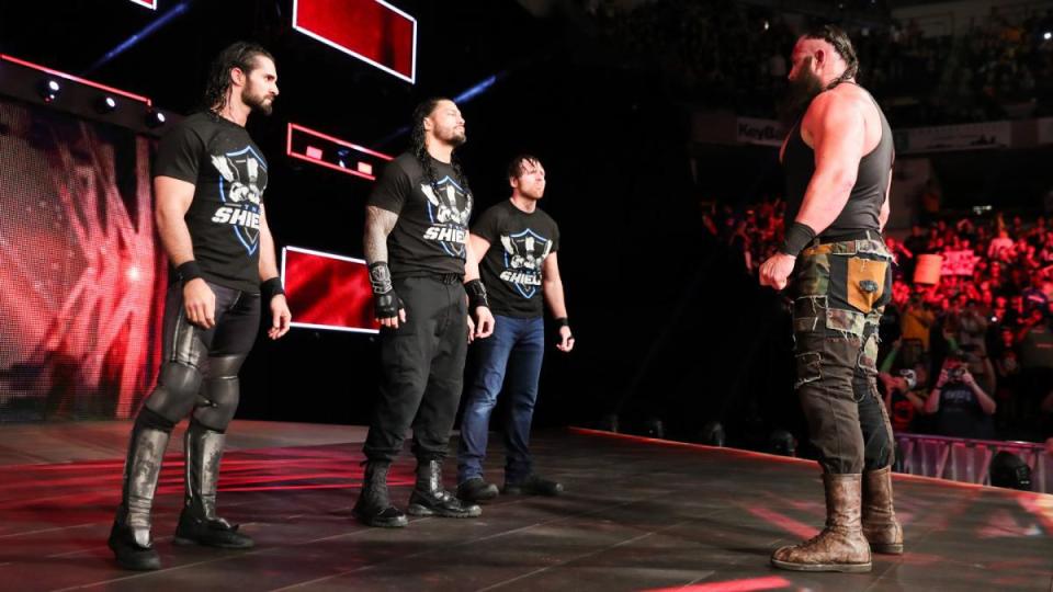  Strowman faces The Shield