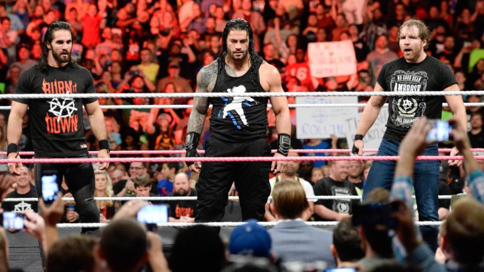  The Shield are back together to take on The Miz, The Bar and Braun Strowman at TLC