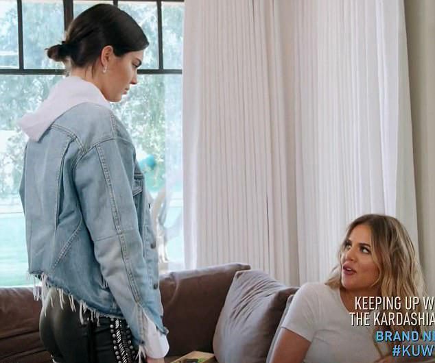  Khloe Kardashian said she wants to get Botox on her belly button as she's jealous of her sister Kendall's midriff